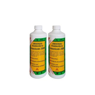 Insecticide 2000, 2 x 500 ml ohne Sprühkopf