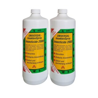 Insecticide 2000, 2 x 1 Liter ohne Sprühkopf